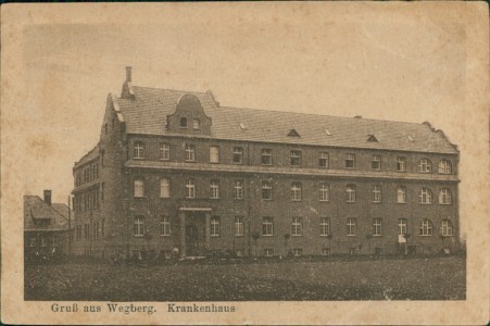 Alte Ansichtskarte Wegberg, Krankenhaus