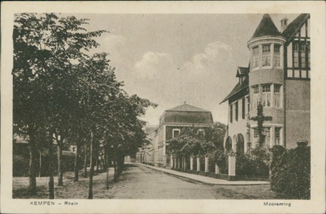 Alte Ansichtskarte Kempen, Moorenring