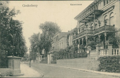 Alte Ansichtskarte Bad Godesberg, Kaiserstrasse