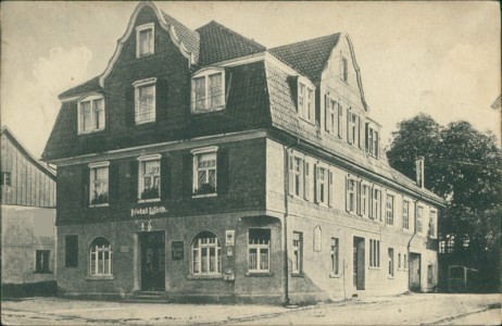 Alte Ansichtskarte Marienheide, Hotel Wirth, Inh.: H. Heinz