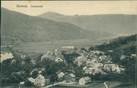 Alte Ansichtskarte Kreuzau, Maubach, Totalansicht