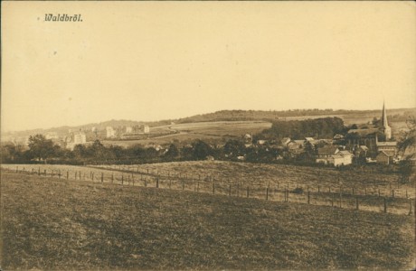 Alte Ansichtskarte Waldbröl, Gesamtansicht