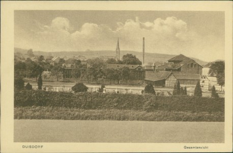 Alte Ansichtskarte Bonn-Duisdorf, Gesamtansicht