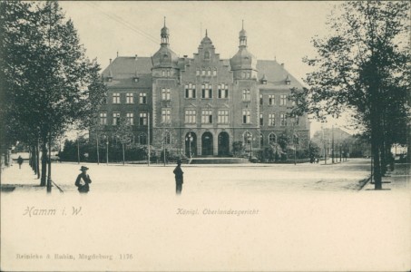 Alte Ansichtskarte Hamm, Königl. Oberlandesgericht