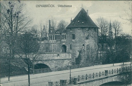 Alte Ansichtskarte Osnabrück, Vitischanze