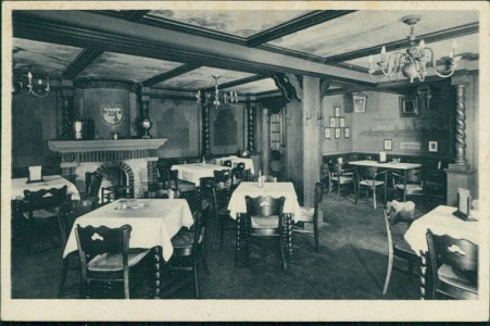 Alte Ansichtskarte Soest, Gaststätte "Im wilden Mann", Inh.: August Möller, Am Markt