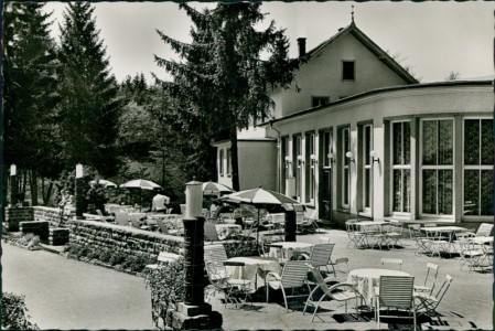 Alte Ansichtskarte Villingen, Kurgartenrestaurant